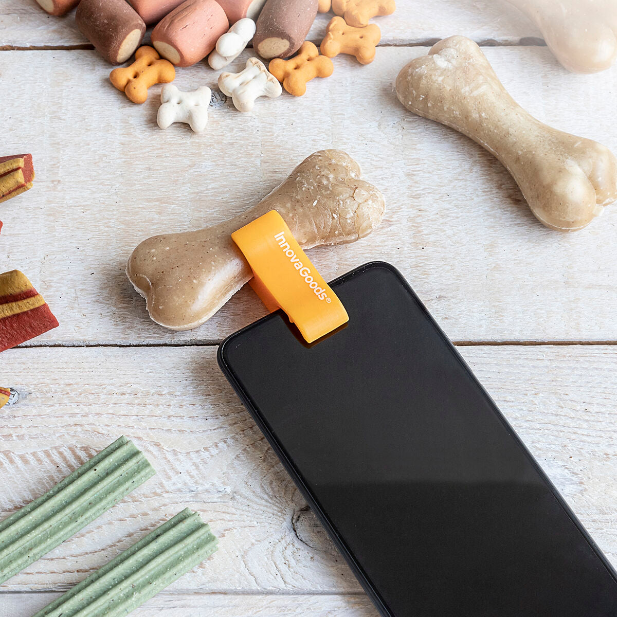 Clip para selfies para mascotas Pefie InnovaGoods