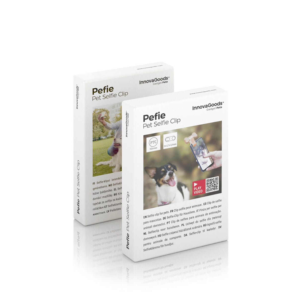 Clip para selfies para mascotas Pefie InnovaGoods