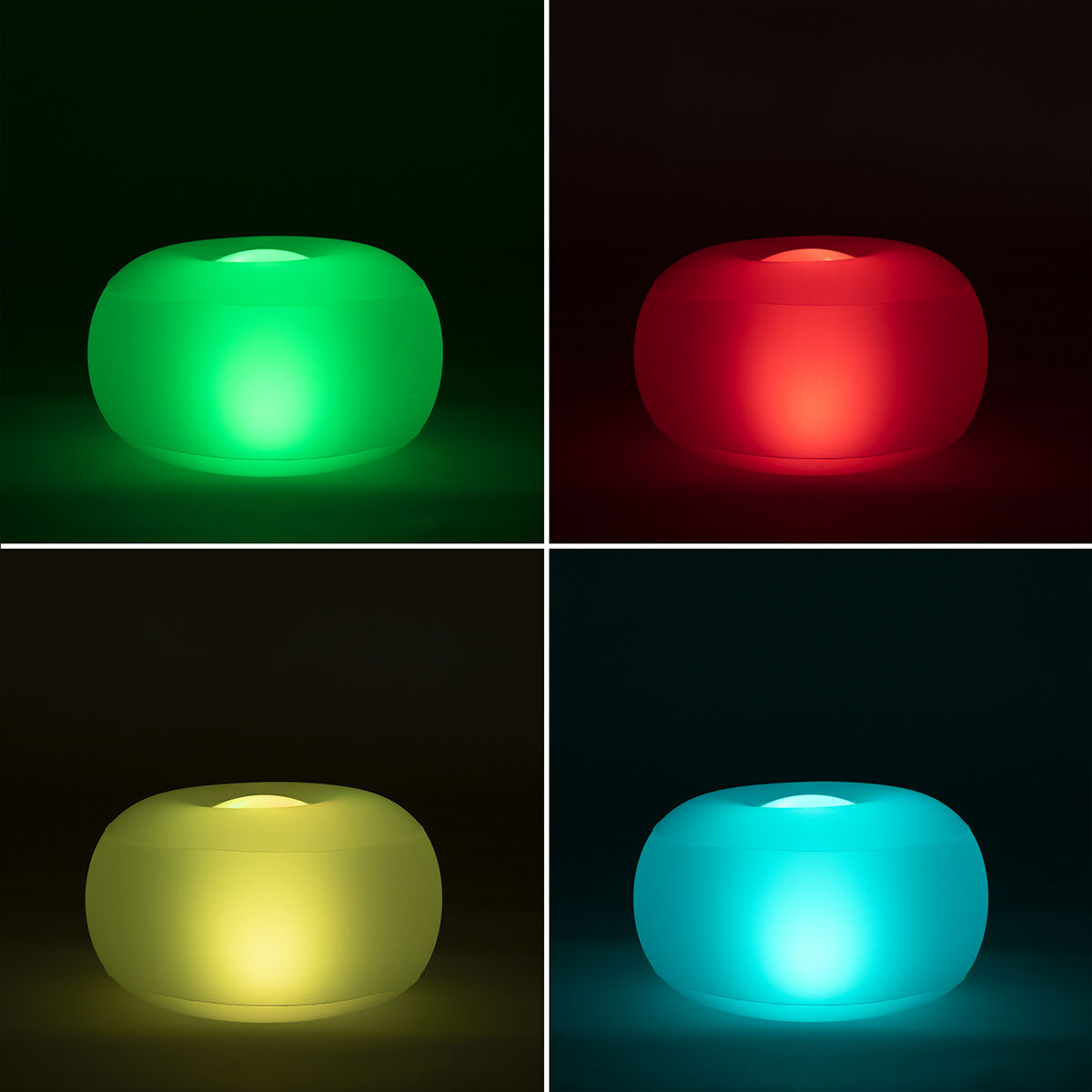 Inflatable Seat with Multicolour LED and Remote Control Pulight