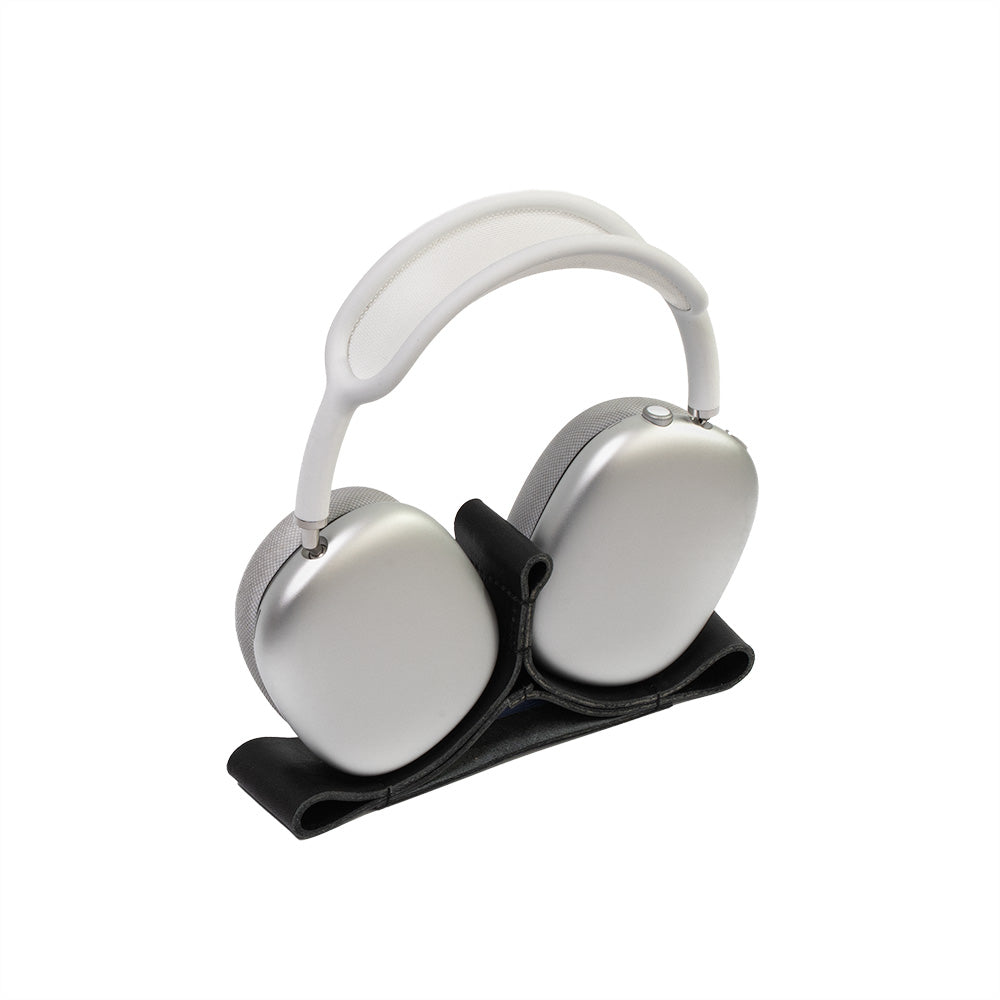 Soporte de cuero para AirPods Max (arena aterciopelada)