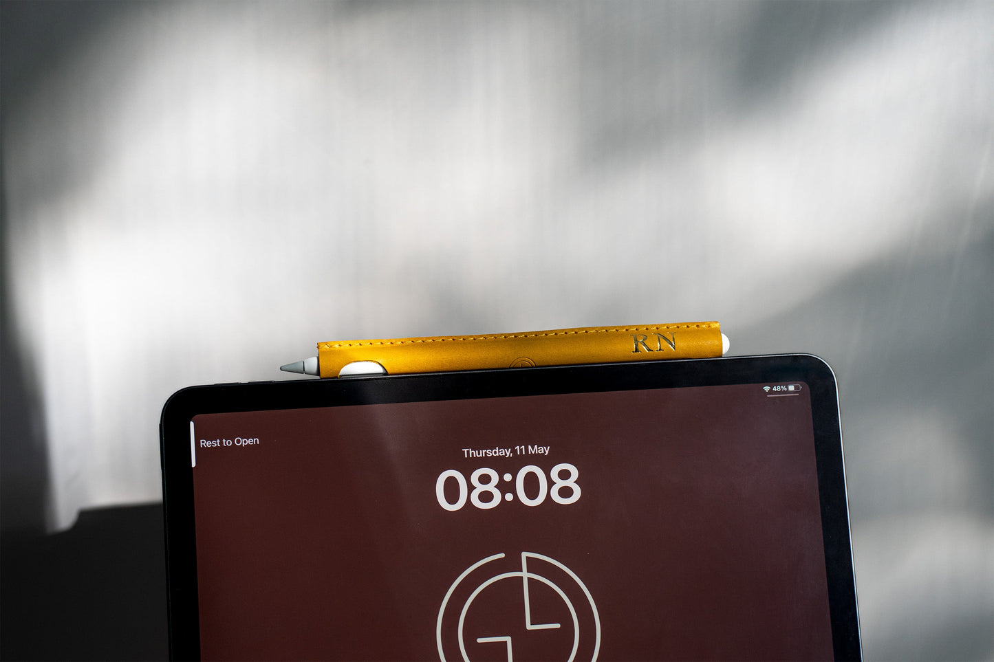 Funda de cuero para Apple Pencil