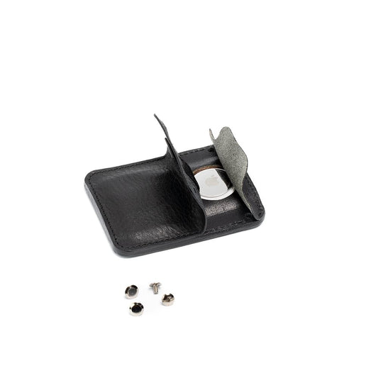 Leather AirTag wallet - The Minimalist
