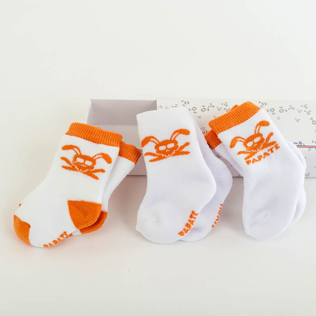 Calcetines para recién nacidos de algodón orgánico