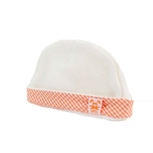 Gorro para recién nacido de algodón orgánico - Vichy