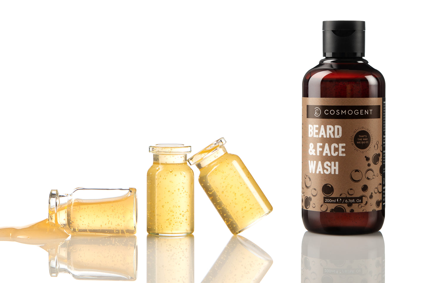 Limpiador facial y de barba COSMOGENT – 200 ml