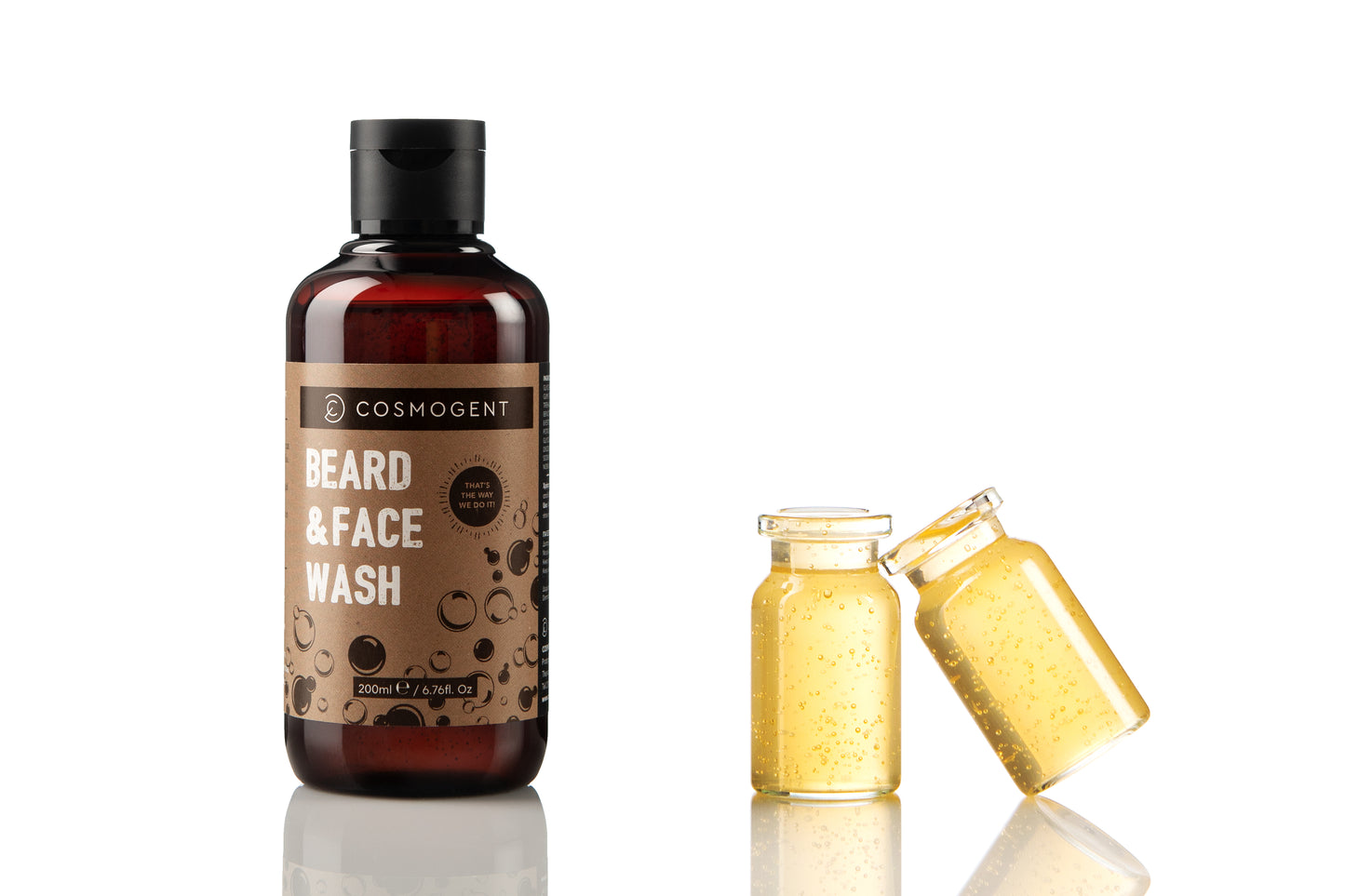 Limpiador facial y de barba COSMOGENT – 200 ml