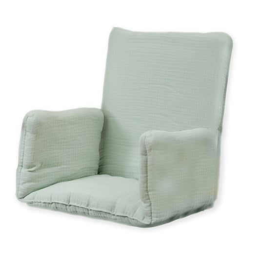 Cojín para trona de algodón orgánico - Verde