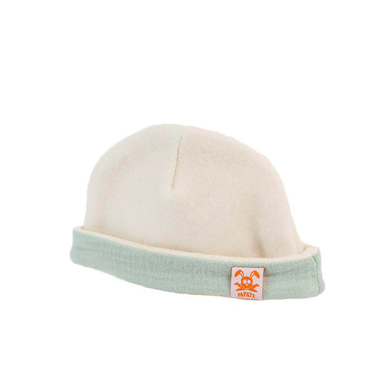 Gorro para recién nacido de algodón orgánico - Verde