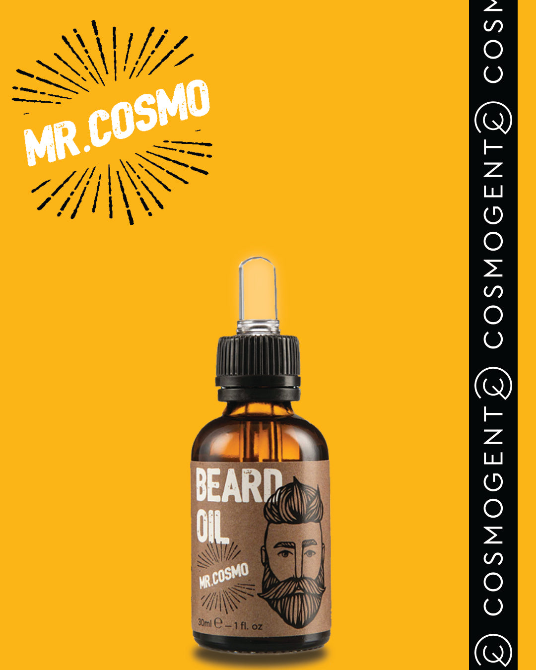 COSMOGENTE - SR. ACEITE PARA BARBA COSMO – 30 ml