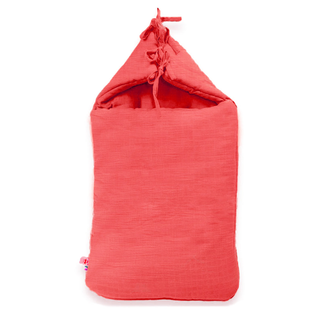 Bolsa de algodón orgánico tipo banderín - Fresa