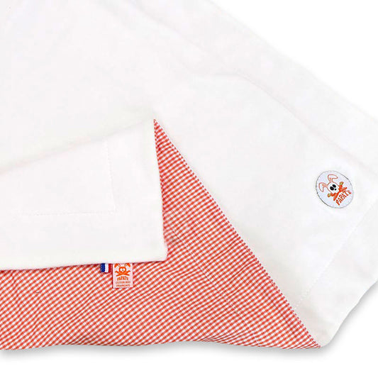 Manta polar de algodón orgánico - Vichy