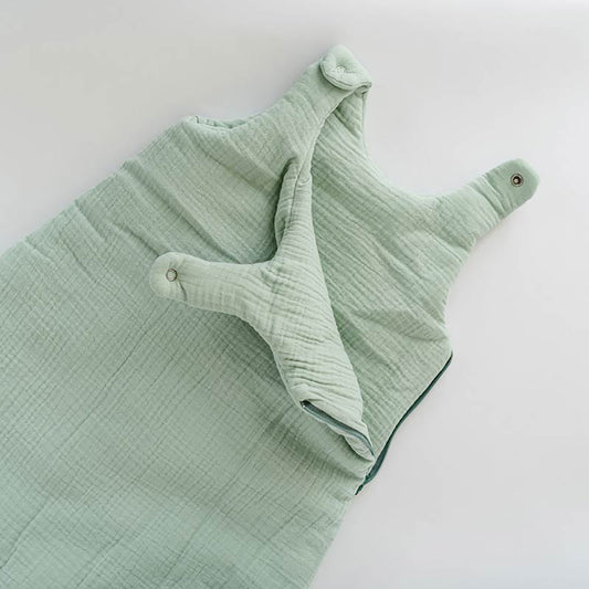 Saco de dormir de invierno de algodón orgánico - Verde