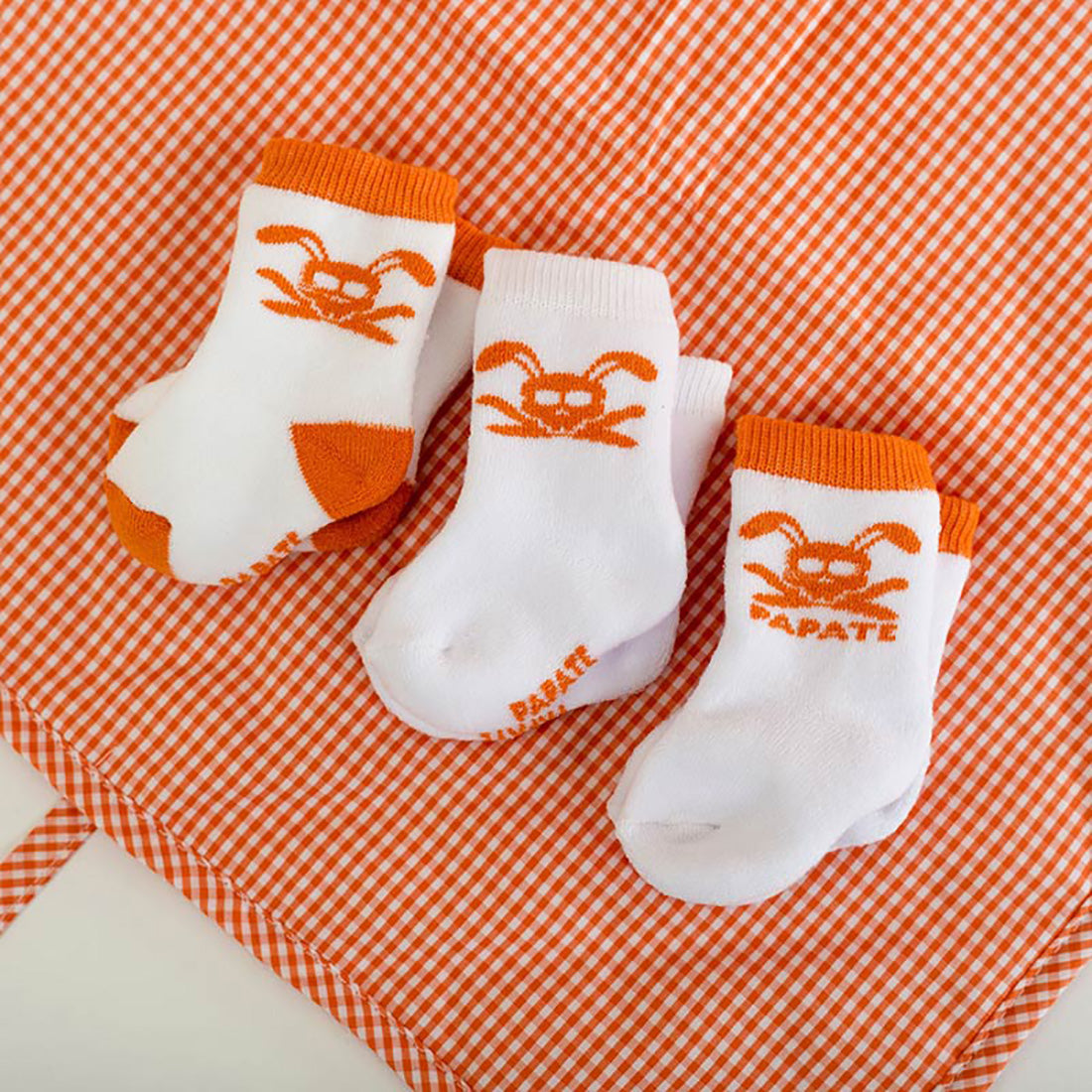 Calcetines para recién nacidos de algodón orgánico