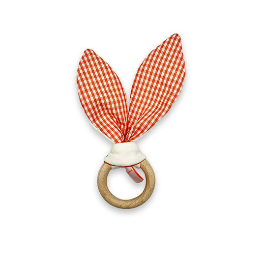 Anillo de dentición de algodón orgánico - Vichy