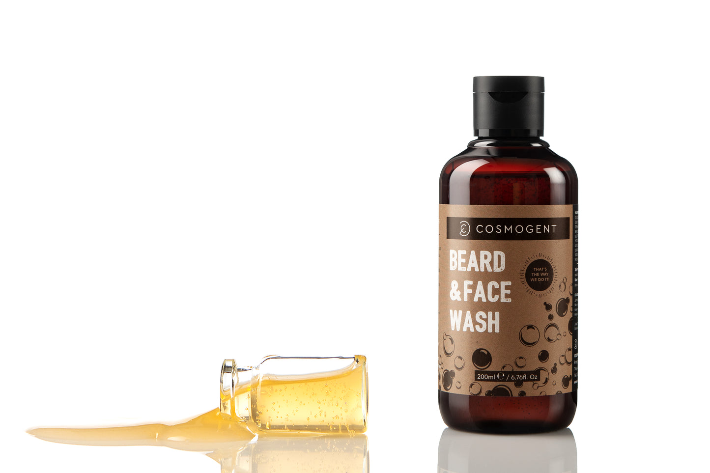 Limpiador facial y de barba COSMOGENT – 200 ml