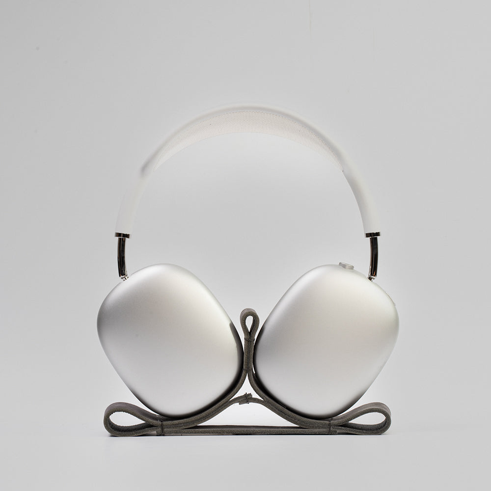 Soporte de cuero para AirPods Max (arena aterciopelada)