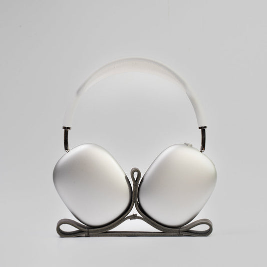 Soporte de cuero para AirPods Max (arena aterciopelada)