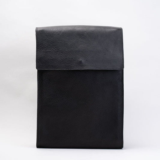 Mochila de cuero para portátil - Minimalista (Camel)